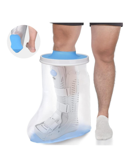 Cubierta de Yeso Impermeable DNEOUXI XL Extra Ancha para Ducha Cubierta de Yeso Impermeable DNEOUXI XL Extra Ancha para Ducha