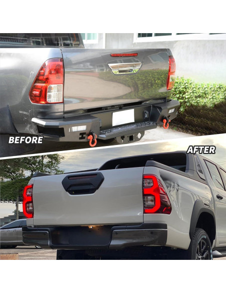 Luces Traseras LED VLAND para Toyota Hilux 2015-2020 Luces Traseras LED VLAND para Toyota Hilux 2015-2020