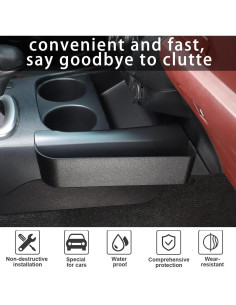 Caja de Almacenamiento HAPPYHORSE para Toyota Hilux 2015-2022 2