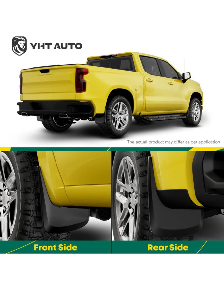 Guardabarros YHTAUTO para Toyota Hilux 2008-2014 4WD Guardabarros YHTAUTO para Toyota Hilux 2008-2014 4WD