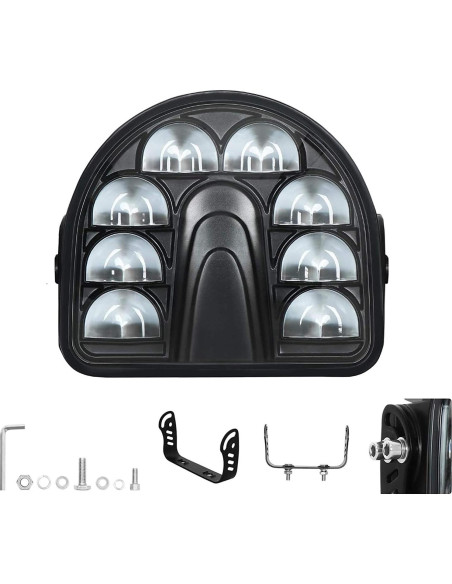 Lámpara de Seguridad LED Fuguang FG-7009D-20-B 20W Azul Lámpara de Seguridad LED Fuguang FG-7009D-20-B 20W Azul