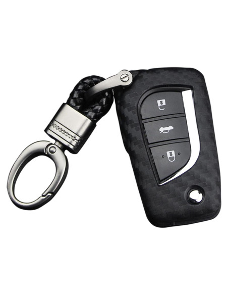 Funda de Llave de Silicona Toyota 4Runner Avalon Camry Negra Funda de Llave de Silicona Toyota 4Runner Avalon Camry Negra