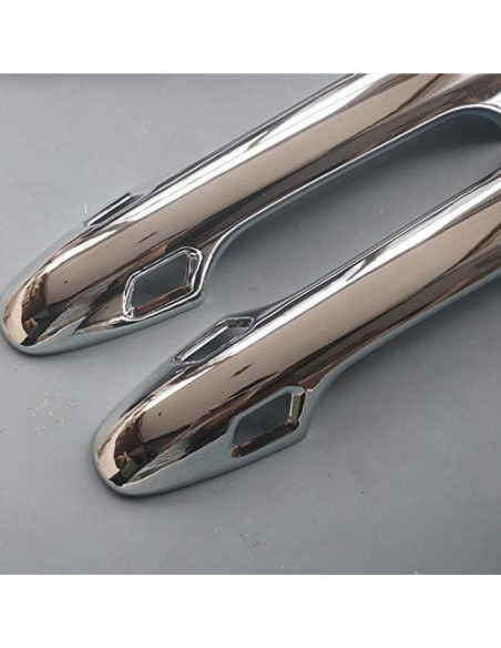 Protector de Manija de Puerta Toyota Highlander 2014-2019 Cromo Protector de Manija de Puerta Toyota Highlander 2014-2019 Cromo