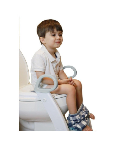 Orinal de Entrenamiento Spuddies con Escalera Plegable Blanco