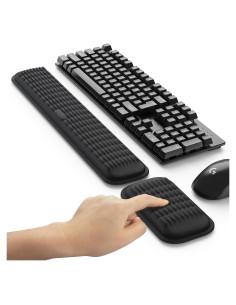 Reposapiés Ergonómico Mekass 1009 para Teclado y Ratón - Alivio Dolor