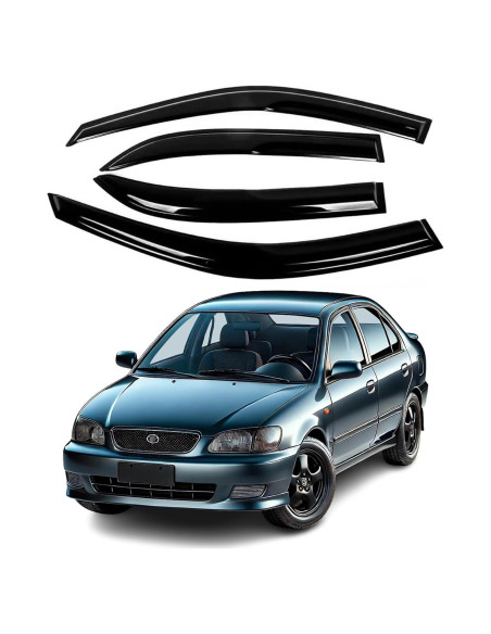 Juego de Deflectores de Ventana ZH para Toyota Corolla 1998-2002 Juego de Deflectores de Ventana ZH para Toyota Corolla 1998-2002