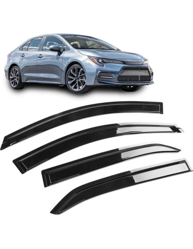Cinta Exterior Viseras Ventana IKON MOTORSPORTS Toyota Corolla 2020-2025