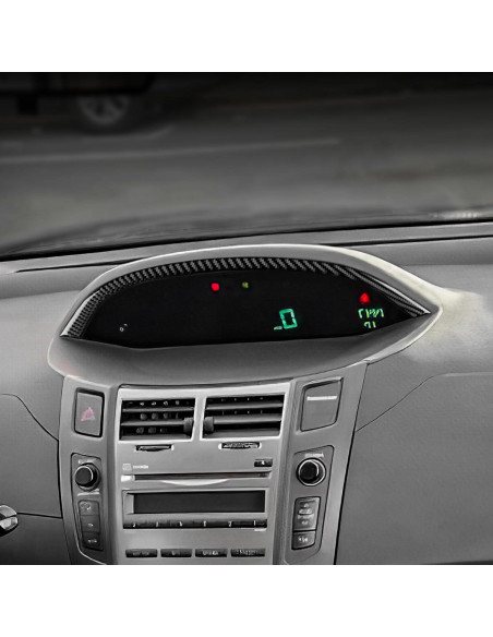 Cubierta de fibra de carbono Toyota Yaris 2006-2011 - Negro Cubierta de fibra de carbono Toyota Yaris 2006-2011 - Negro