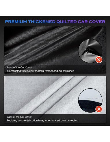 Funda de Coche Qualencey para Toyota Corolla 2000-2025