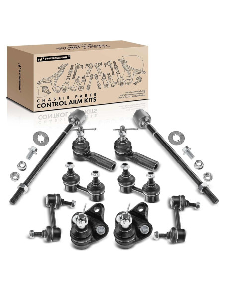 Conjunto A-Premium 10 Piezas Suspensión Toyota Corolla 96-02 Conjunto A-Premium 10 Piezas Suspensión Toyota Corolla 96-02