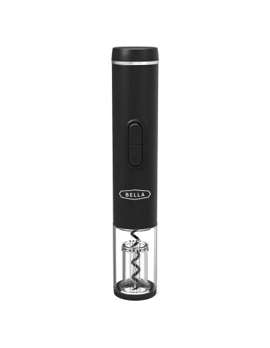 Abridor de Vino Eléctrico Bella Automático Negro