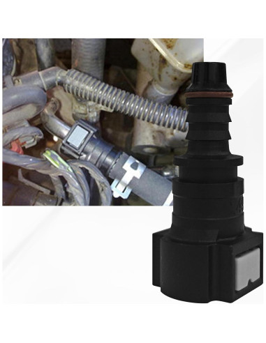 Conector Rápido de Combustible Msyuusr 9.49mm Nylon 2 Pcs