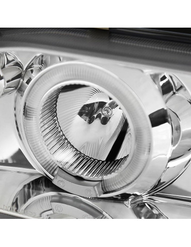 Faros Proyector LED Halo Spec-D Tuning para Toyota Corolla 93-97
