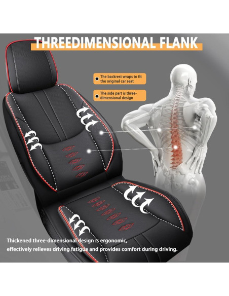 Fundas de Asiento Impermeables QUFEI para Toyota Yaris iA 2017-2018 Fundas de Asiento Impermeables QUFEI para Toyota Yaris iA 2017-2018