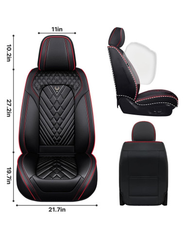 Fundas de Asiento de Coche Arocx para Toyota Yaris 2007-2020