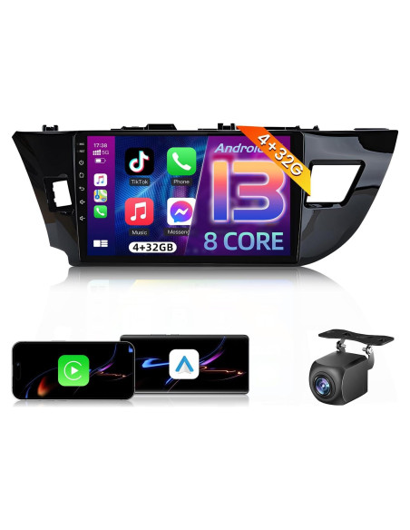 Radio Android 13 Jufodrca para Toyota Corolla 2014-2016 Radio Android 13 Jufodrca para Toyota Corolla 2014-2016