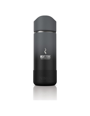 Taza de Viaje Ninja Sorbo Perfecto 16oz Acero Inoxidable Negro