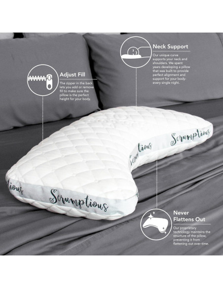 Almohada de Enfriamiento Honeydew Queen para Dormir de Lado Almohada de Enfriamiento Honeydew Queen para Dormir de Lado