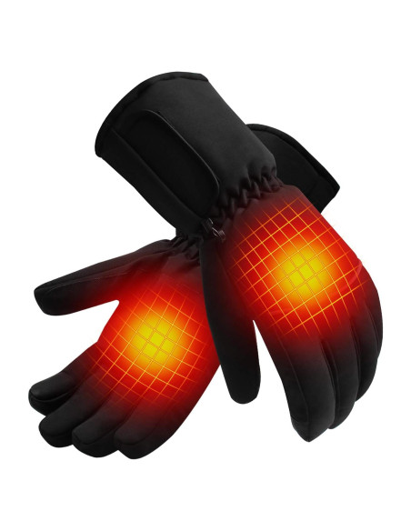 Guantes Calentados Eléctricos QILOVE Táctiles 3 Niveles Invierno Guantes Calentados Eléctricos QILOVE Táctiles 3 Niveles Invierno