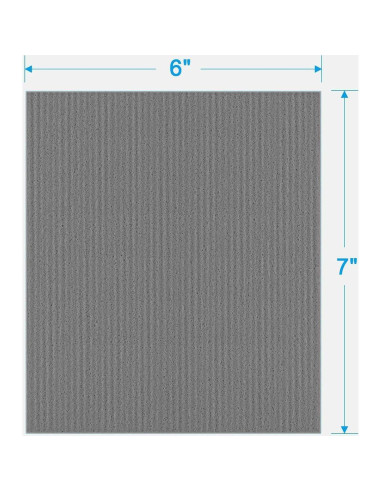 Paños de Cocina Reutilizables HOMEXCEL 10 Pack Gris Absorbentes