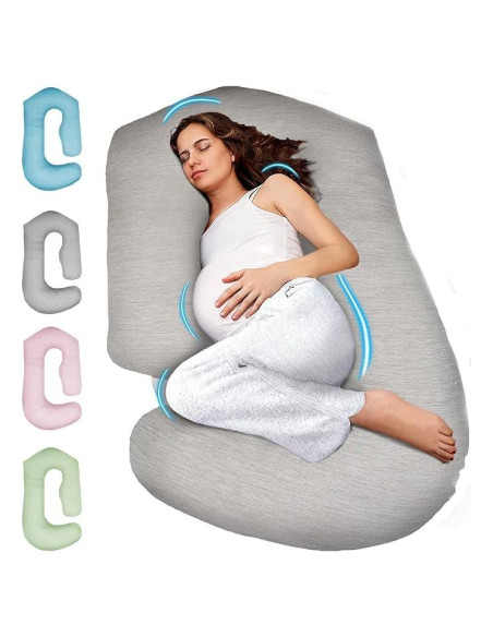 Almohada de Embarazo PILLANI 145 cm U+V+C con Funda Desmontable Almohada de Embarazo PILLANI 145 cm U+V+C con Funda Desmontable