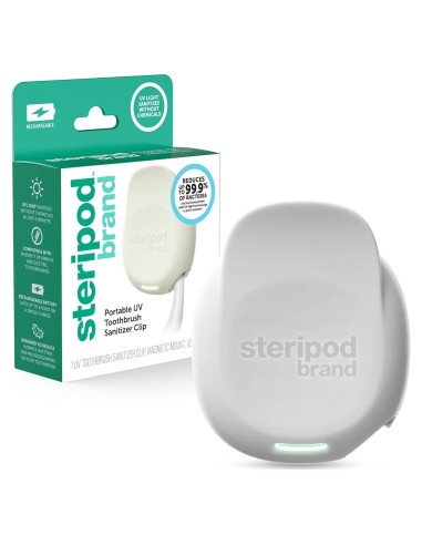 Clip Desinfectante UV Steripod Portátil Perla - 1 Unidad