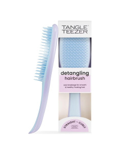 Cepillo Desenredante Tangle Teezer Húmedo y Seco Azul Nube Lila