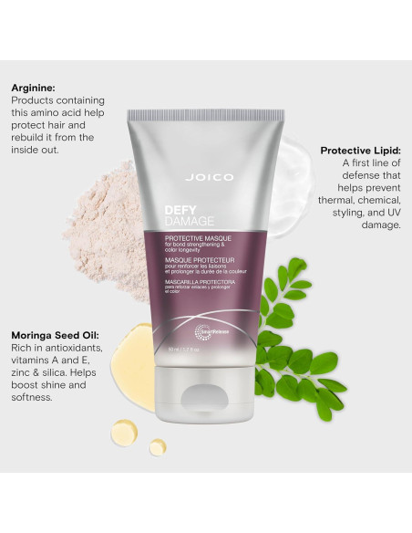 Mascarilla Protectora Joico Defy Damage 50 ml | Cabello Tratado Mascarilla Protectora Joico Defy Damage 50 ml | Cabello Tratado