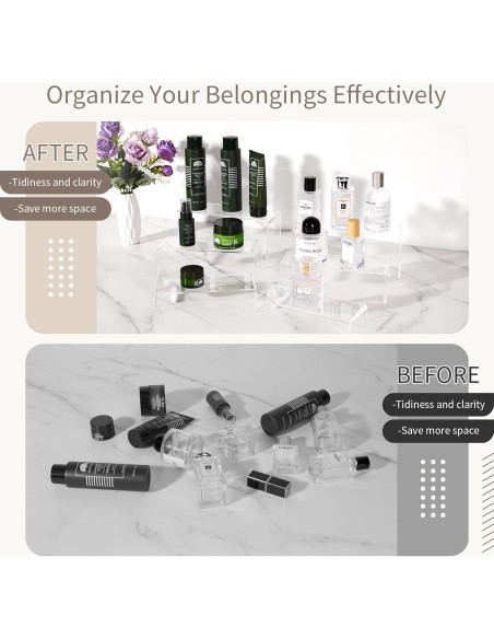 Soportes de Exhibición Acrílicos Jolboldy 6pcs Transparente Soportes de Exhibición Acrílicos Jolboldy 6pcs Transparente