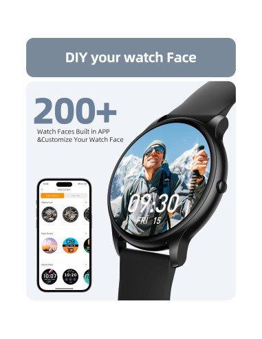 Reloj Inteligente Parsonver SR1 HD 1.32" IP68 Fitness