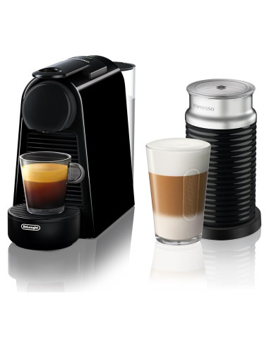 Nespresso Essenza Mini Máquina de Espresso + Espumador Negro