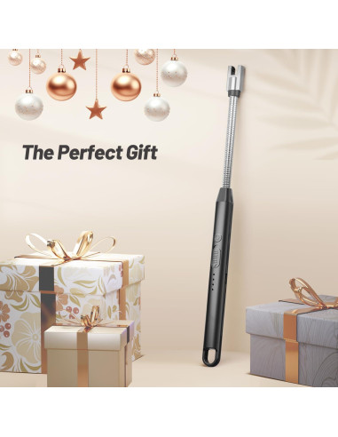 Encendedor Eléctrico VEHHE Flexible 360 Recargable USB Negro