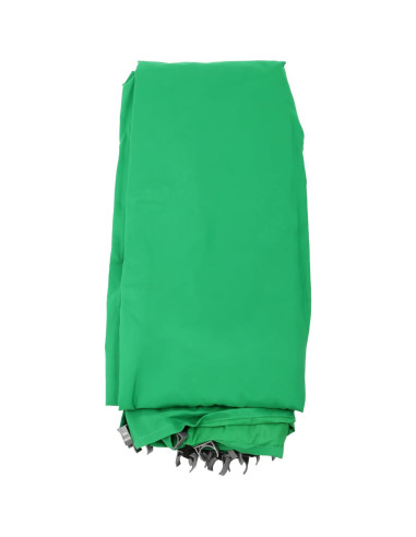 Pantalla Verde de Fondo 4x2.4m con Soporte Ajustable NliuLJW