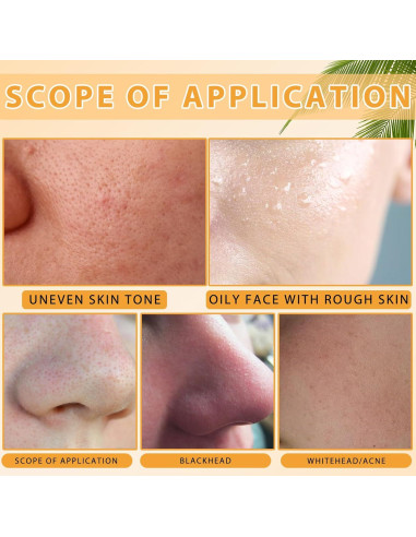Juego de limpieza facial Aisigeren con jabón y mousse de cúrcuma