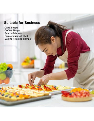 Sartenes Mini Quiche Yamteck 8cm Paquete de 12 Antiadherente