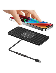 Cargador Inalámbrico para Automóvil ASUMATO Qi 15W 10W 7.5W