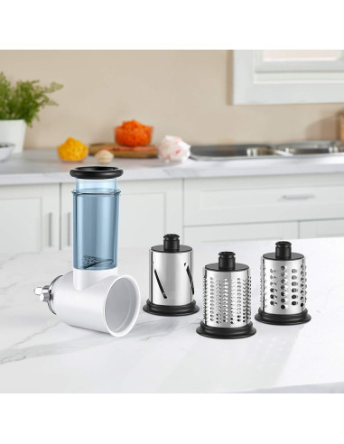 Accesorio Rallador y Cortador HOZODO para Batidora KitchenAid