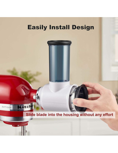 Accesorio Rallador y Cortador HOZODO para Batidora KitchenAid