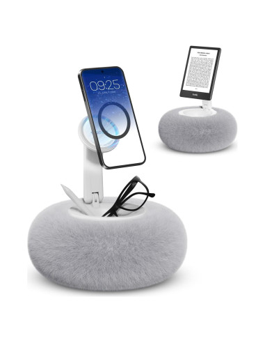 Soporte para Teléfono Viozon Gris para Cama con Almohada