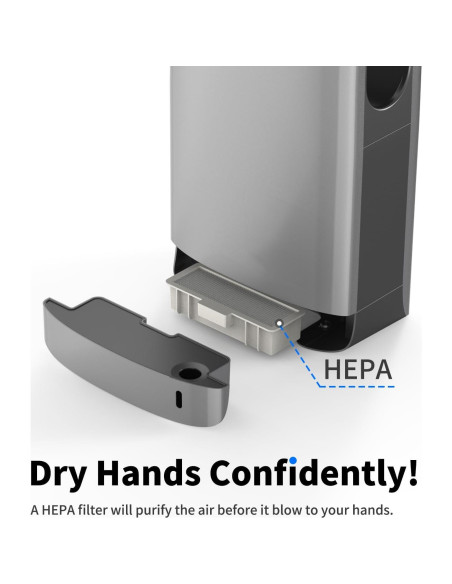 Secador de Mano Vertical AIKE Slim AK2065 con Filtro HEPA Secador de Mano Vertical AIKE Slim AK2065 con Filtro HEPA