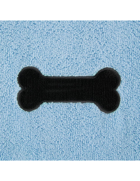 Toalla de Microfibra para Mascotas Bone Dry 104x60 cm Azul Toalla de Microfibra para Mascotas Bone Dry 104x60 cm Azul