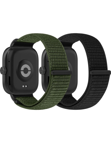 Bandas de Nailon Ajustables para Xiaomi Redmi Watch 5/4 y Smart Band 8/9 Pro - 2 Piezas Bandas de Nailon Ajustables para Xiaomi Redmi Watch 5/4 y Smart Band 8/9 Pro - 2 Piezas