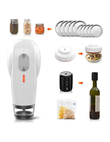 Kit Sellador al Vacío Wevac, Eléctrico, Manual, 0.72 kg