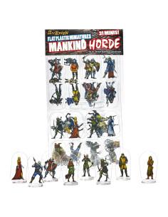 Miniaturas Planas de Plástico Arcknight - Horda de la Humanidad, 31 Figuras