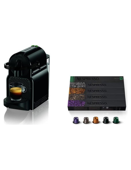 Cafetera Espresso Automática Nespresso Inissia Negra Cafetera Espresso Automática Nespresso Inissia Negra