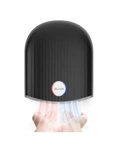 Secador de Manos Automático BEZADI 1200W Negro ABS