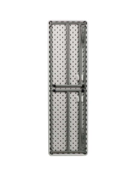 Mesa Plegable Rectangular EMMA + OLIVER 1.8m Blanco Granito Mesa Plegable Rectangular EMMA + OLIVER 1.8m Blanco Granito