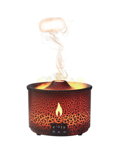 Difusor Humidificador Volcano MINGPINHUIUS 300ml Silencioso