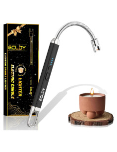Encendedor Eléctrico Recargable USB Gcldy para Velas y BBQ