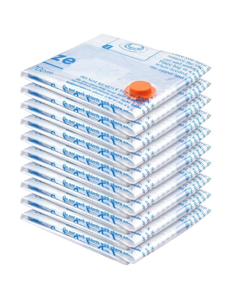Bolsas de Almacenamiento al Vacío MEIQIHOME 10 Pequeñas 61x41cm Bolsas de Almacenamiento al Vacío MEIQIHOME 10 Pequeñas 61x41cm